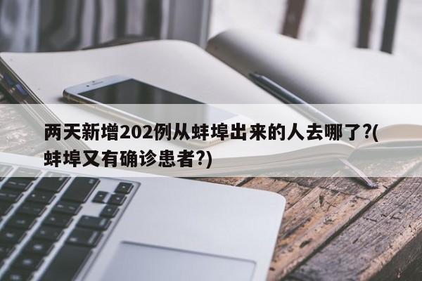 两天新增202例从蚌埠出来的人去哪了?(蚌埠又有确诊患者?)